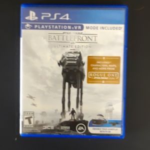 PS4 STAR WARS BATTLE FRONT ULTIMATE EDITION